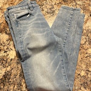 american eagle size 4 high rise jeggings